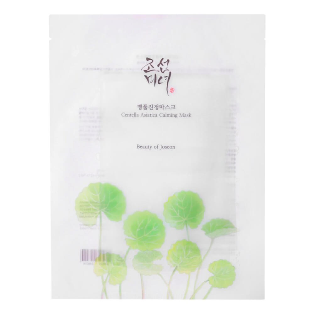 Успокаивающая тканевая маска с 15% центеллы Beauty of Joseon Centella Asiatica Calming Mask, 25 мл